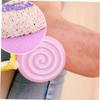HEATSHAKING 2Pcs Lollipop Shaped Pumice Stone for Foot Care Dead Skin Remover and Foot Scrubber Tool for Exfoliating Calloused Skin Mixed Colors view 4