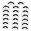 PartyKindom Nose Hair Removal Waxing Stickers 20-Piece Set Beard Protective Wax Beans Portable Hair Removal Supplies for Grooming and Beard Styling view 1