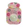 CAIT + CO "Don't Worry, Be Happy Bath Bomb & Friendship Bracelet Gift Set Coconut Milk Scented Green Bath Fizzle (3.5 oz) Beaded SMILE Bracelet - Uplifting & Relaxing Gift for Teens, Women view 2