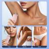 Electric Razors for Women - Waterproof Body Hair Trimmer | Rechargeable Double Head Hair Removal Device for Intimate Area Underarms Legs Arms view 4