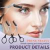 Eyebrow Trimmer Scissor for Women Men, 2025 New 2 in 1 Professional Eyebrow Scissors with Comb, Eyebrow Cutter Hair Removal Eyebrow Scissors Makeup Tool (Orange) view 4