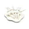 12PCS Pearl U Shaped Hair Pins, Golden Pearl Beads Hair Pins, Bride Wedding Hairpins, 6 Styles Head Dress, Hair Accessories for Women Bride Decoration view 4