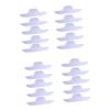 20pcs Boat Shape Collar Protector Sweat Pads for Hat Bands view 1