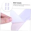 20pcs Boat Shape Collar Protector Sweat Pads for Hat Bands view 2