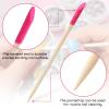 100PCS Disposable Sanding Sticks, Pumice Stone Cuticle File Remover Nail File Buffer, Double-Headed Manicure Sticks Wood Nail Stick Pusher Sanding Tools for Home Salon Mani-Pedi, Pink view 4