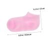 FOMIYES 2 Pairs Moisturizing Silicone Socks Gel Foot Gloves for Dry Cracked Feet Reusable Spa Covers for Men Women Comfortable XL for Care view 2