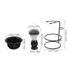 KAILIKETIY Men's Shaving Brush Set with Nylon Brush Shaving Bowl and Stand Complete Kit and Beard Care view 2
