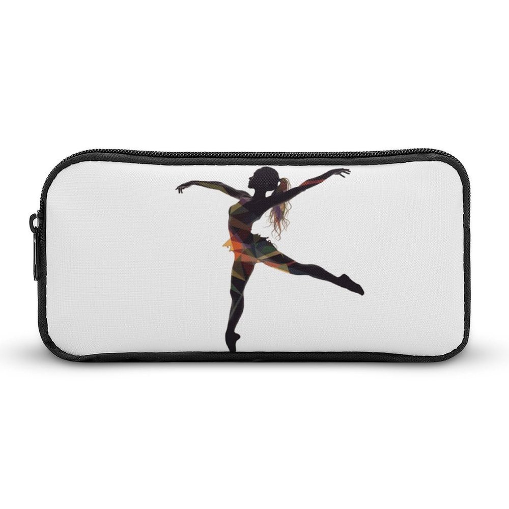 A Dancer Pencil Case Large Capacity, Minimalist Pencil Pouch, Lightweight & Durable Small Storage Bag for Office Supplies Organizer