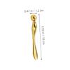 Beavorty 3pcs Zinc Alloy Eye Cream Applicator Facial Roller Massager Spoon for Targeted Skincare Reduces Puffiness Dark Circles Travel Friendly Beauty Tool for Daily Use view 2