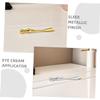 Beavorty 3pcs Zinc Alloy Eye Cream Applicator Facial Roller Massager Spoon for Targeted Skincare Reduces Puffiness Dark Circles Travel Friendly Beauty Tool for Daily Use view 3