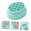 ARTSEWPLY Egg Cleaning Cup Makeup Brush Shampoo Cleanser Bowl Silicone Makeup Brush Cleaner Storage Holder for Women view 2