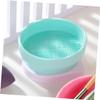 ARTSEWPLY Egg Cleaning Cup Makeup Brush Shampoo Cleanser Bowl Silicone Makeup Brush Cleaner Storage Holder for Women view 4