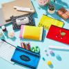 6PCS Christmas Teacher Appreciation Gifts Back to School Makeup Bags Apple Notebook Cosmetic Bags Crayon Pencil Case Toiletry Travel Pouch for First Day of School Stationery Organizer Party Favors view 4