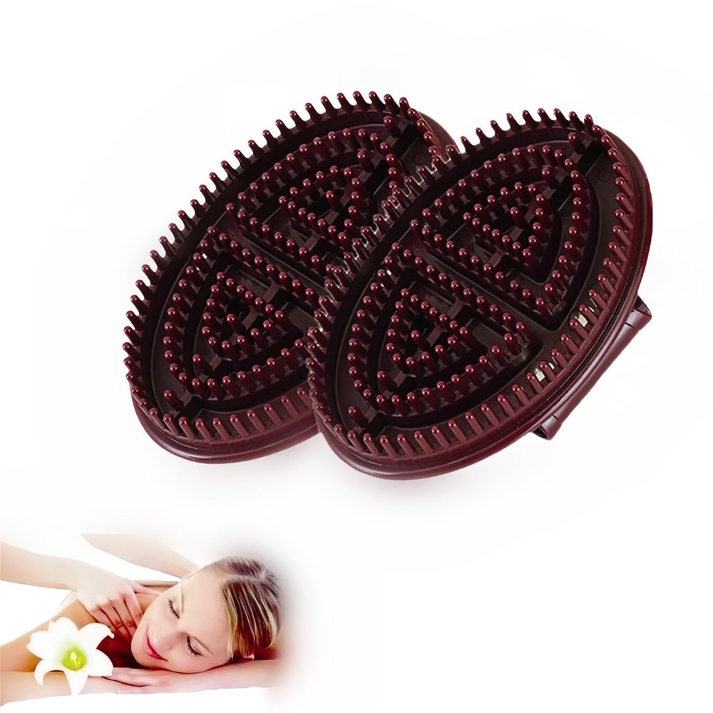 2PCS Meridian Massage Brush, Meridian Slimming Brush, Handheld Massager, Beauty Salon Massager, Body Beauty Massage
