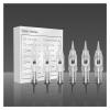 100pcs Disposable Permanent Makeup Cartridge Needles 1RL Sterilized Eyebrow Tattoo Needle for Permanent Makeup Pen Machine(10pcs,5F 0.35MM) view 4