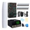 Makeup Rotary Tattoo Machine Pen LCD Power Supply Kit With Silicone Case Cartridge Needle Set view 1