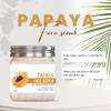 TU Papaya Scrub with Aloevera | Remove Dead Skin Cells & Dirt |Blackhead Remover Scrub | For Face & Body | Both For Men & Women 450ml view 3