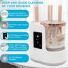 3 IN 1 Electric Makeup Brush Cleaner Machine With Makeup Brush Dryer, Portable Automatic USB Cosmetic Brushes Cleaner Tool for All Size Beauty Makeup Brush Set view 4
