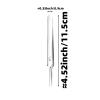 1 Set Professional Blackhead Remover Pimple Popper Tool Stainless Steel Comedones Extractor Acne Removal Tweezers for Nose Face Beginner-Friendly Hypoallergenic Makeup Tool Long-Lasting Use view 2