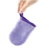 5Pcs Soft Makeup Remover Gloves Facial Cleansing Cloths Face Makeup Remover Washing Pad for Men and Women, Random Color view 2