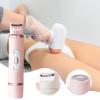 Bikini Trimmer Women - Electric Body Hair Trimmer | Intimate Hair Trimmer, Double Head Rechargeable Waterproof Electric Groomer Epilator Razor for Shaving Legs Face Skin Grooming Private Area view 2