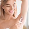 Bikini Trimmer Women - Electric Body Hair Trimmer | Intimate Hair Trimmer, Double Head Rechargeable Waterproof Electric Groomer Epilator Razor for Shaving Legs Face Skin Grooming Private Area view 4