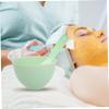 CTIRCHIU 1 Set Silicone Mask Mixing Tool Set with Facial Brush and Spatula for Treatments Durable Bowl for Mud Masks for Home and Professional Skincare view 4