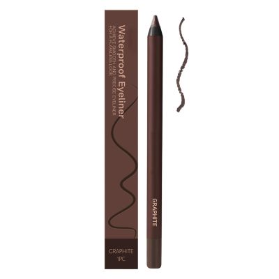 ASTETY 24 HR Waterproof Eyeliner Duo Sharpenable Eye Pencil, 2025 New Persona Eyeliner Pencil Waterproof, No Smudging, Fading, Smooth And Easy To Color (Graphite)