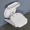 Shower Stool,Shower Foot Rest,with Suction, Corner Shower Stool,for Inside Small Shower Spaces and Shaving Legs view 3