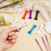 Classicseali 8PCS Bone Clip,Cute Bone Hair Accessories, Bones Hairs Accessories,Suitable for women Side Hairs Clip, Party, Role Play, Masquerade Theme Party and Birthday Gift,6 Color view 4