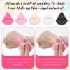 160PCS Powder Puffs for Face Powder, Soft Triangle Makeup Puff for Setting Powder, Makeup Powder Puff for Loose Powder and Press Powder, Wet Dry Makeup Sponge, Beauty Makeup Tools view 3