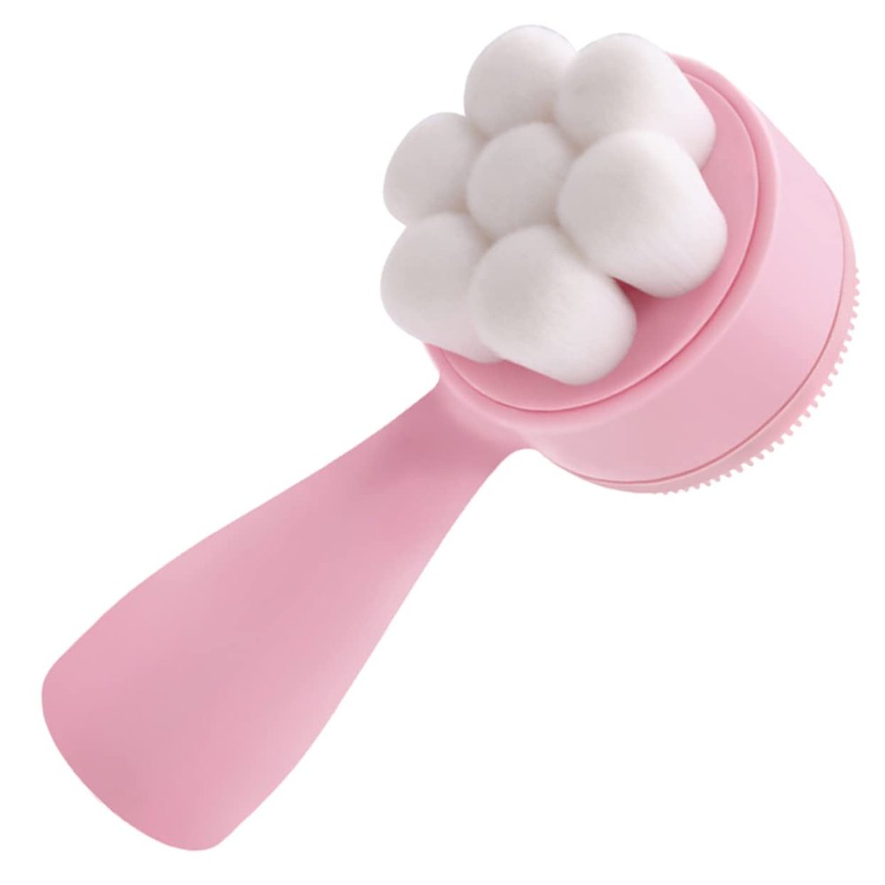 COLLBATH Soft Facial Cleansing Brush for Deep Cleaning and Gentle Exfoliation Lightweight Portable Design for Travel and Sensitive Skin Care