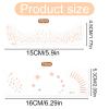 20 Pcs Rose Gold Face Freckles Tattoos, Waterproof Glitter Temporary Fake Sparkle Freckle Makeup Patches for Women Cute Shimmery Christmas Cosplay Carnival Party Festive view 2