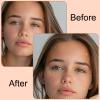 20 Pcs Rose Gold Face Freckles Tattoos, Waterproof Glitter Temporary Fake Sparkle Freckle Makeup Patches for Women Cute Shimmery Christmas Cosplay Carnival Party Festive view 4