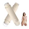 Cordless Bikini Shaver, Bikini Trimmer for Women, 2-in-1 Electric Razors Body Hair Removal, Dual Head Women's Hair Trimmer for Leg Arm Body Pubic Grooming Tool (Brown) view 1