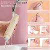 Cordless Bikini Shaver, Bikini Trimmer for Women, 2-in-1 Electric Razors Body Hair Removal, Dual Head Women's Hair Trimmer for Leg Arm Body Pubic Grooming Tool (Brown) view 4