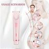 IUI Beauty Shaver, IUI Beauty Electric Shaver, 2-in-1 Painless Bikini Hair Trimmer, Gentle & Safe, on The Go, Smooth and Painless, IPX7 Waterproof Dual-Head Design, Wet & Dry Use Leafverve(Rose Gold) view 4