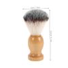 ERINGOGO 3pcs Beard Grooming Brushes with Soft Bristles for Gentle Facial Cleaning Natural Handle for Comfortable Grip Essential Shaving Accessory for Men view 2