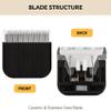 Cwmiibili Rug Tufting Trimmer Replacement Blades, Fits for All 200W Carpet Trimmer Tufting(12PCS) view 3
