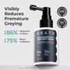 A'r-ata Anti Grey Hair & Beard Serum with 2% MelanoGray, 1.5% Silverfree, 1% Arcolys | Boosts Melanin Production | Promotes Natural Pigmentation | Reduces Grey Hair | 30ml view 2