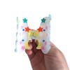 Cartoon Star Hair Clips,Acetate Hair Clip,Stars Hair Claw Clip Hairgrips Hairpins for Girls of all Ages (Star) view 3
