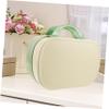 FOMIYES Hard Shell Makeup Case Portable Travel Organizer for Cosmetics Lightweight and Spacious Storage for Women for Artists Essentials view 4