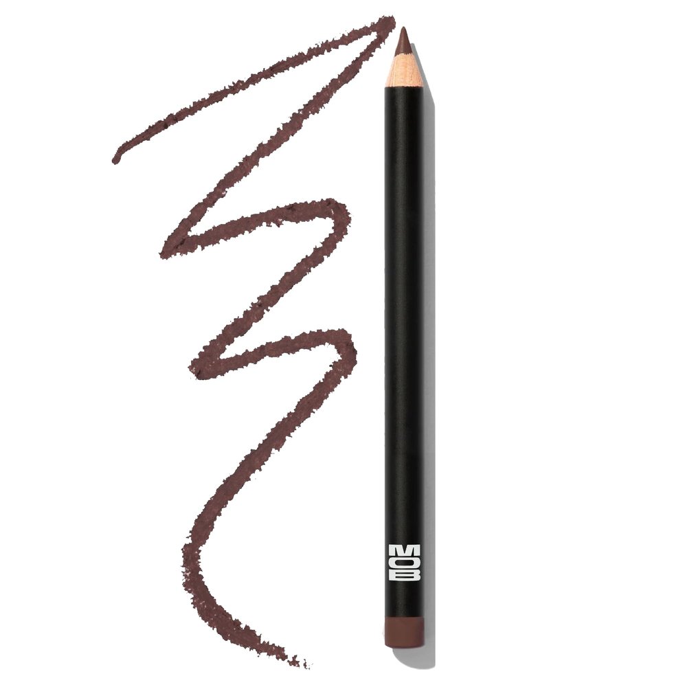 MOB Beauty Smooth Precision Waterproof Lip Liner M147 Chocolate Port Long-Wearing, Glide-On Formula with 100% Natural Ingredients, Vegan and Cruelty-Free, Plastic-Free Formula and Packaging