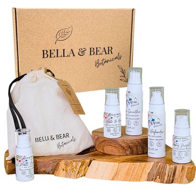 The Twilight Ritual Skincare Set - Limited Holiday Edition PM Routine for Repair, Hydration & Radiance - Pre-Cleanse, Smoothie Cleanser, Desert Defender Toner, Starry Night Serum, Glow-To-Bed Hydrator
