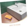 BESTYASH 3Pcs Pedicure Pumice Stone Set Exfoliating Rubbing Tool for Dead Skin Removal for Home Foot Care Random Color view 3