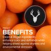 Mad Rabbit Tangerine & Vanilla Balm Salve - Tattoo Balm & Aftercare Cream, Color Enhancement that Revives Old Tattoos, Hydrates New Tattoos view 3