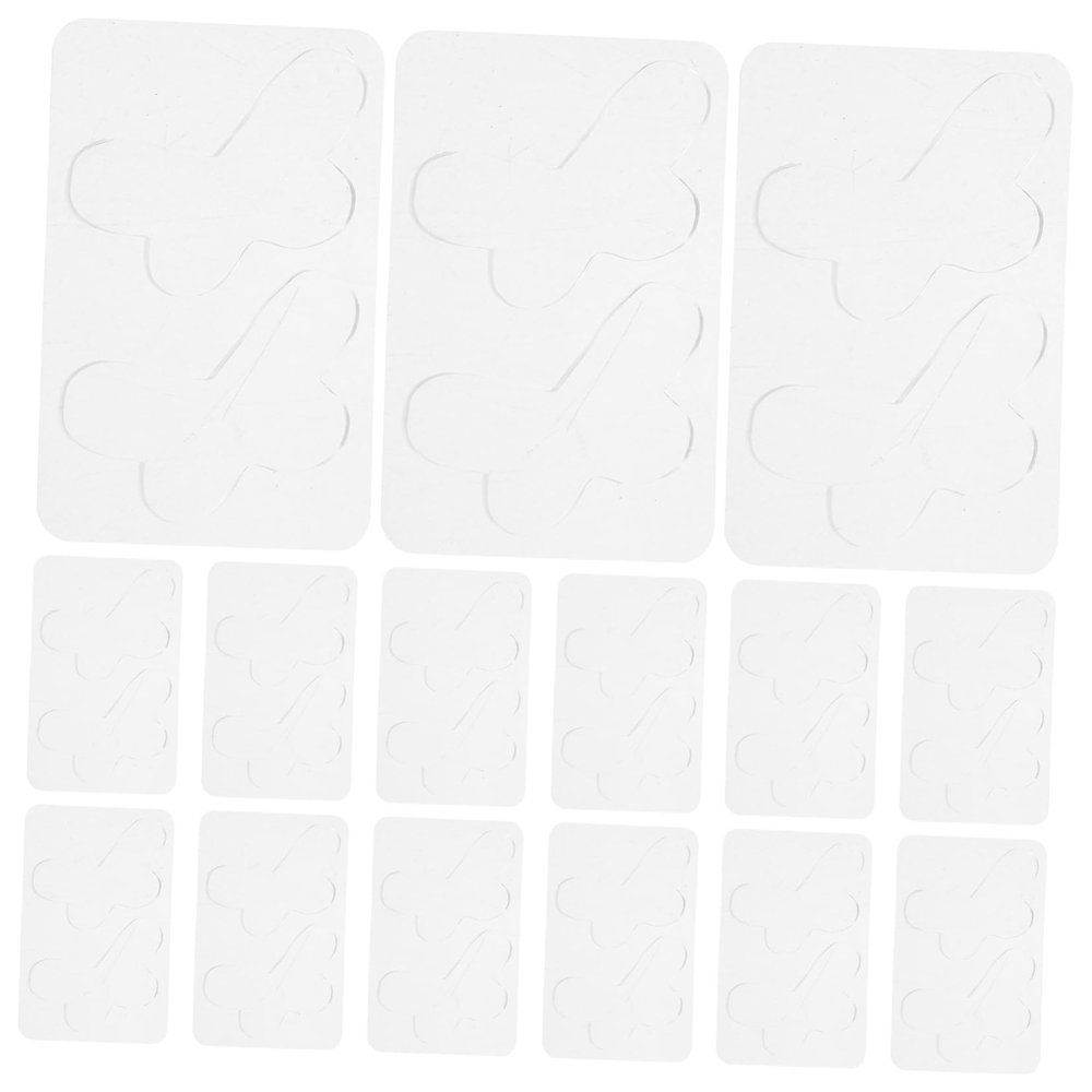 NinthAvenue Basics Pcs Invisible Ear Support Stickers Adhesive Butterfly Shaped Ear Patches and Support Stickers for Defined Facial Contour