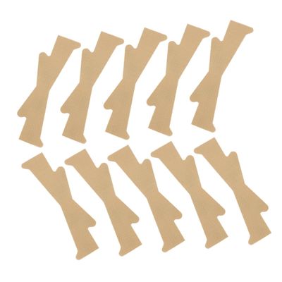 HONITANO 10pcs Invisible Neck Lifting Tape Strips High Elastic Durable Neck Wrinkle Patches for Double Chin and Jowls Skin Before Makeup