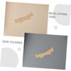 HONITANO 10pcs Invisible Neck Lifting Tape Strips High Elastic Durable Neck Wrinkle Patches for Double Chin and Jowls Skin Before Makeup view 3
