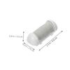 ARTSEWPLY 8pcs Replacement Roller Refills for Pedi Refills Electric Foot File Roller Heads Pedicure Supplies Heel File for Cracked Heels Foot Scrubber for Dead Skin view 2